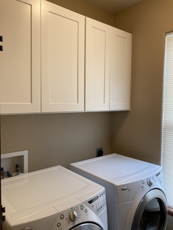 Installing Laundry Room Cabinets 2020b